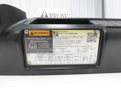 Danaher ACS48XL-875F-23P AC SuperDrive Forklift Motor Controller 48V Off E80XN