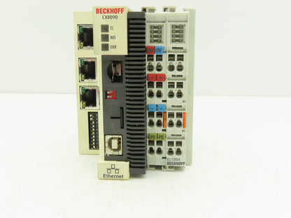 Beckhoff CX8090 Embedded PC Arm 9 Ethernet Switch 24V Digital Input