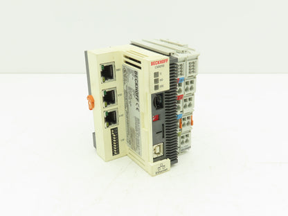 Beckhoff CX8090 Embedded PC Arm 9 Ethernet Switch 24V Digital Input