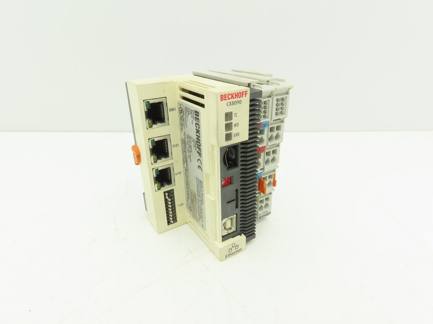 Beckhoff CX8090 Embedded PC Arm 9 Ethernet Switch 24V Digital Input
