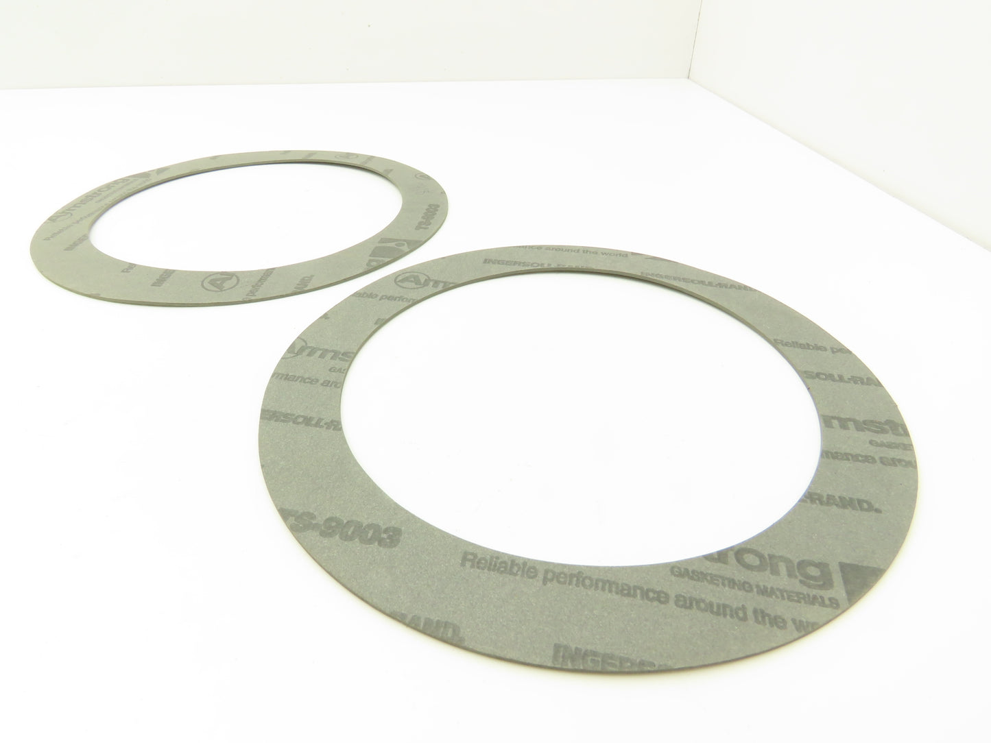 Ingersoll Rand 39487418 Flange Gasket Compressor 8-3/4"OD x 6-5/8" ID Lot of 2
