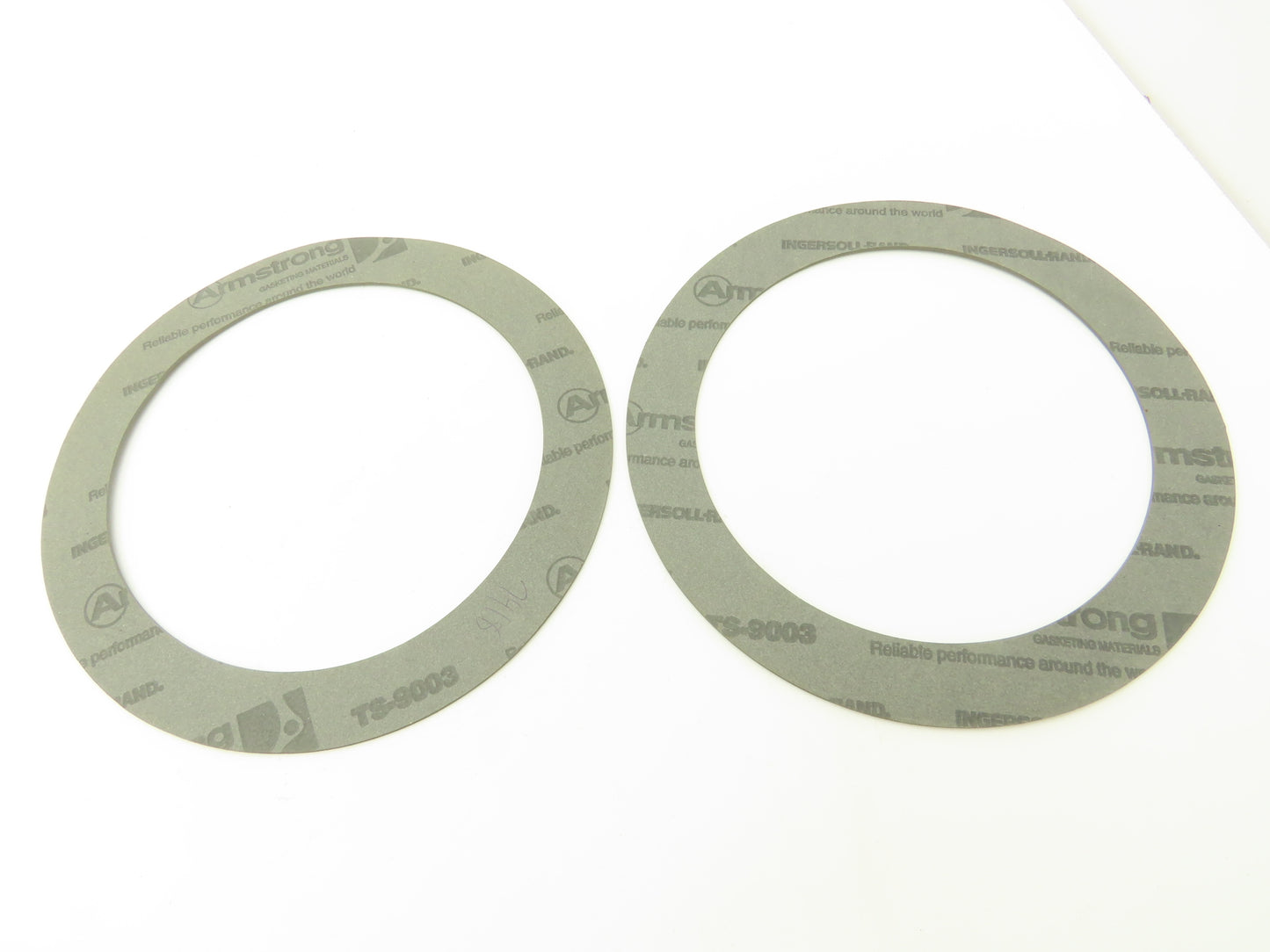 Ingersoll Rand 39487418 Flange Gasket Compressor 8-3/4"OD x 6-5/8" ID Lot of 2