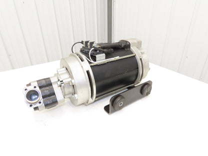 Hyster 8813389 Forklift Hydraulic Motor 48V & Pump 8811653 Removed From E80XN