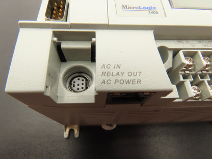 Allen Bradley 1766-L32AWA MicroLogix 1400 Controller Module 32Pt Series C FW 21