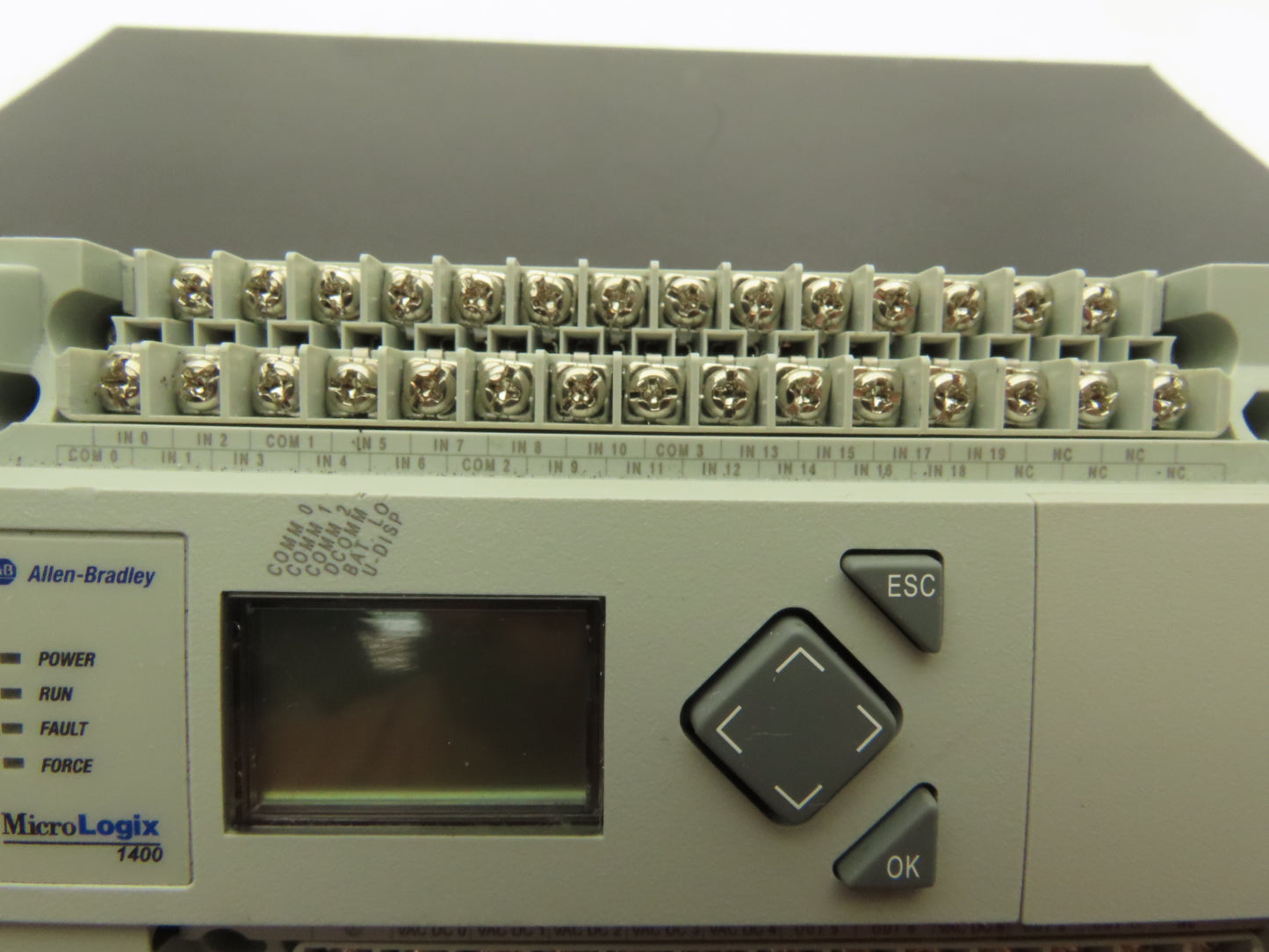 Allen Bradley 1766-L32AWA MicroLogix 1400 Controller Module 32Pt Series C FW 21