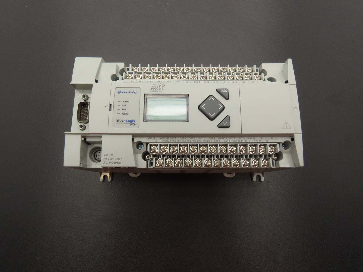 Allen Bradley 1766-L32AWA MicroLogix 1400 Controller Module 32Pt Series C FW 21