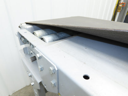 23"x 10' Slider Bed Conveyor 18"Belt 115V Variable Speed Center Drive 83FPM