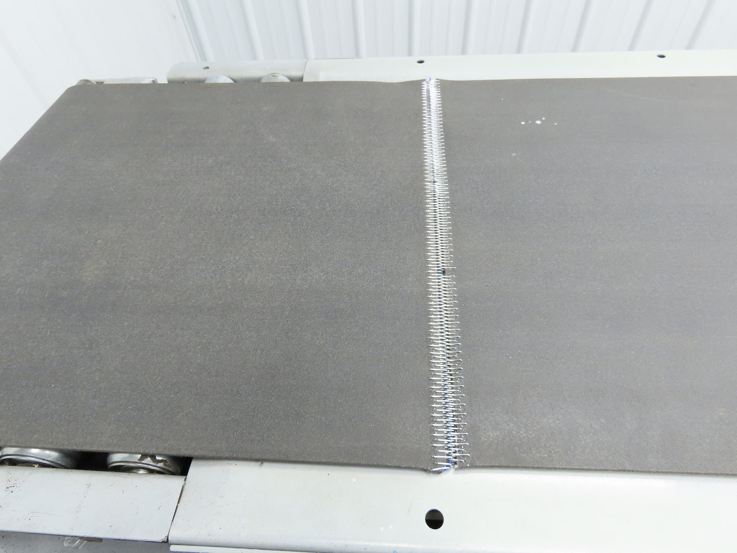 23"x 10' Slider Bed Conveyor 18"Belt 115V Variable Speed Center Drive 83FPM