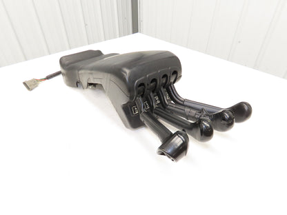 Hyster E80XN Forklift Four Lever Control Assembly Lift Tilt Shift Position READ