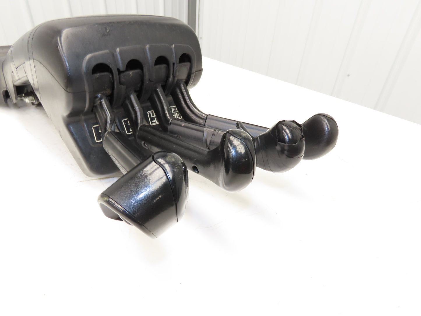 Hyster E80XN Forklift Four Lever Control Assembly Lift Tilt Shift Position READ