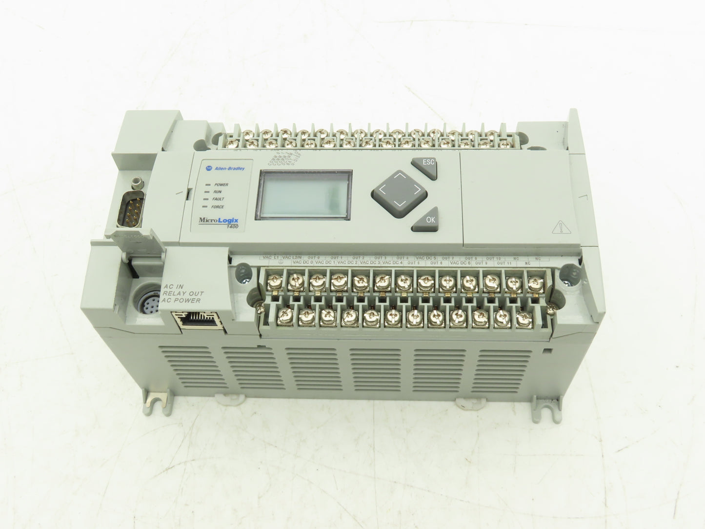 Allen Bradley 1766-L32AWA MicroLogix 1400 Controller Module 32Pt Ser C FW 21.007