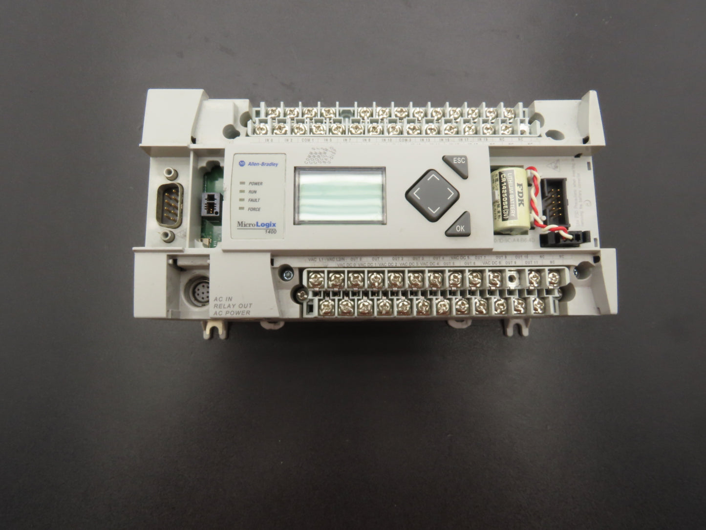 Allen Bradley 1766-L32AWA MicroLogix 1400 Controller 32Pt Series B FW 13 -READ