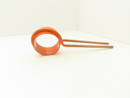 Thermatool WL0029-012 Induction Coil Band 3-3/8"ID 70mm Single Turn Tubes 8-1/2"