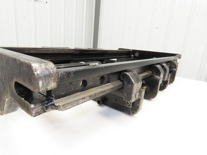 Hyster E80XN Forklift Carriage Fork Positioner 47" Width 7000lbs Class 4 READ