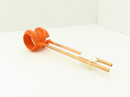 Thermatool TT3-2.250 Induction Cooling Coil Band 2-1/4"ID Double Turn 3/8" Tube