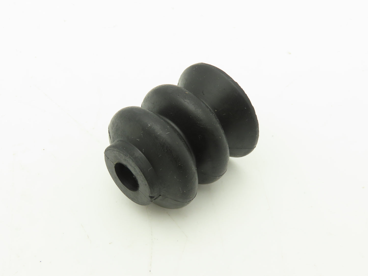 B-13447 Round Vacuum Bellows Suction Cup Black Rubber 1-1/4" Dia  Lot of 10