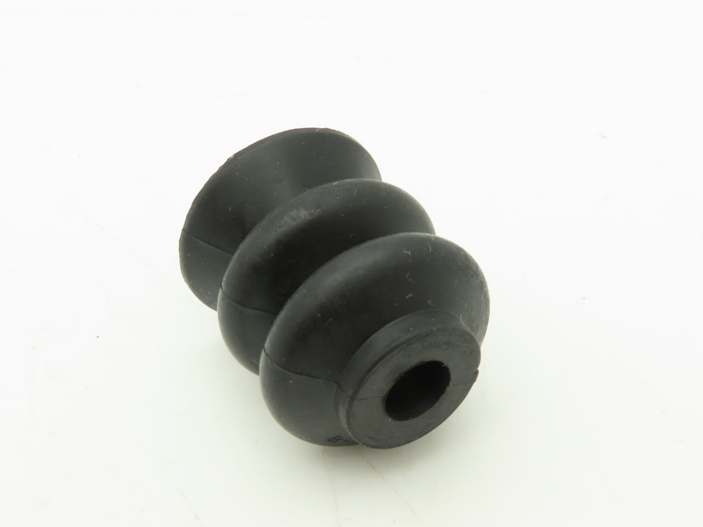 B-13447 Round Vacuum Bellows Suction Cup Black Rubber 1-1/4" Dia  Lot of 10