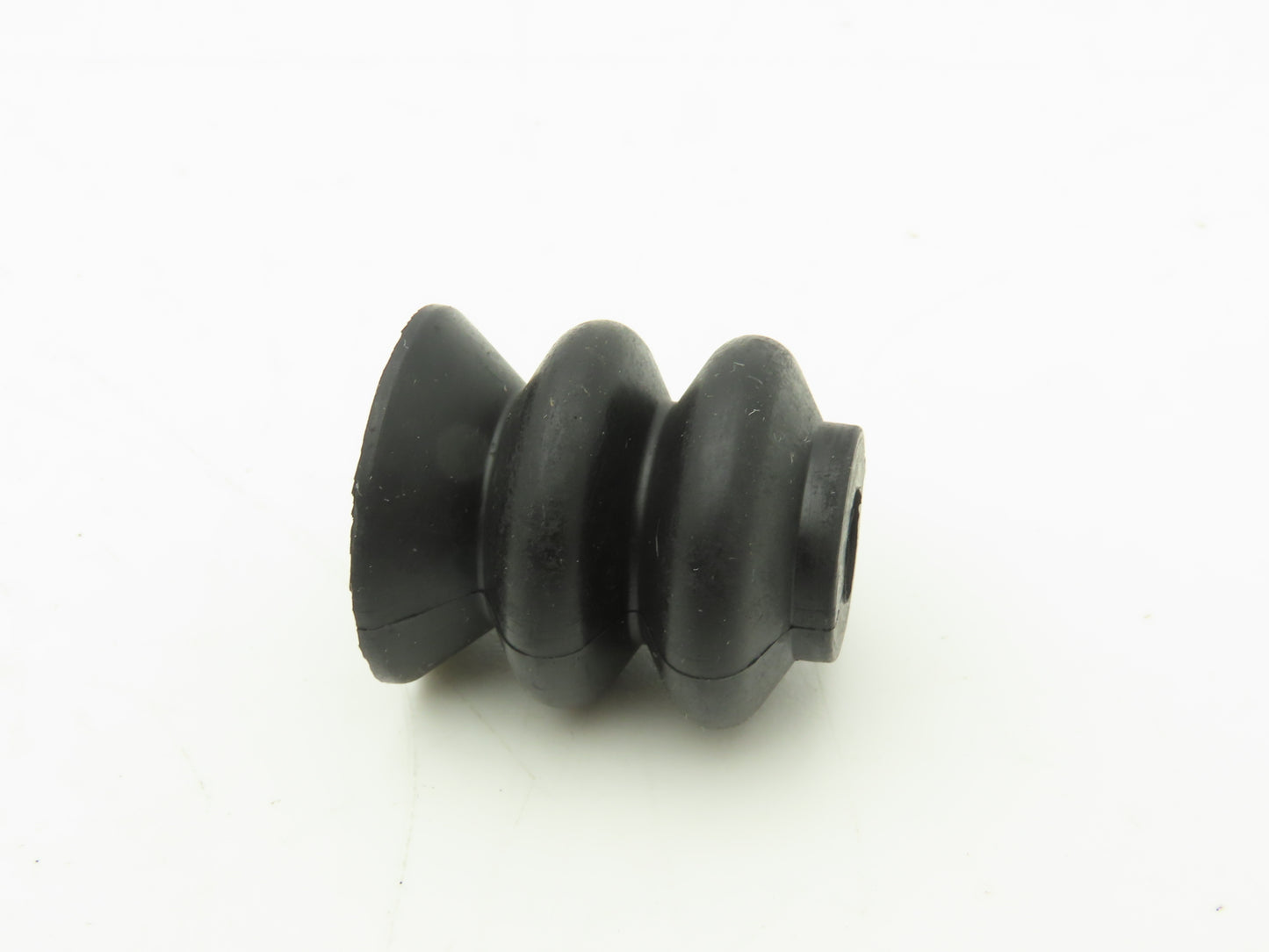 B-13447 Round Vacuum Bellows Suction Cup Black Rubber 1-1/4" Dia  Lot of 10