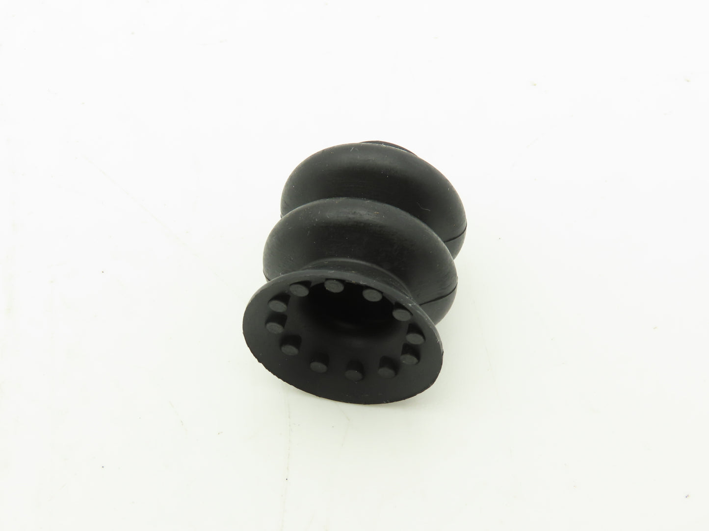 B-13447 Round Vacuum Bellows Suction Cup Black Rubber 1-1/4" Dia  Lot of 10