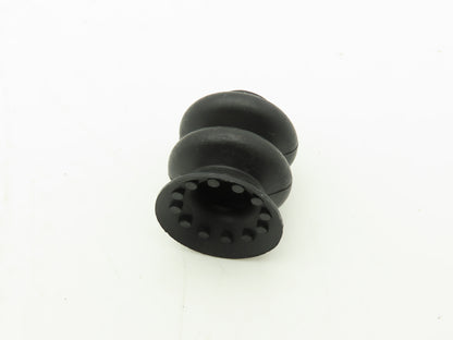 B-13447 Round Vacuum Bellows Suction Cup Black Rubber 1-1/4" Dia  Lot of 10