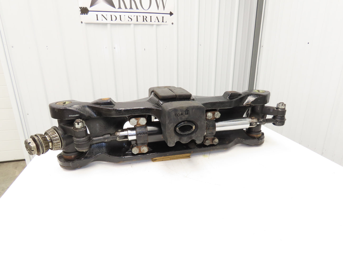 Hyster E80XN Forklift Rear Axle Dual Hydraulic Steering Assembly 8527474