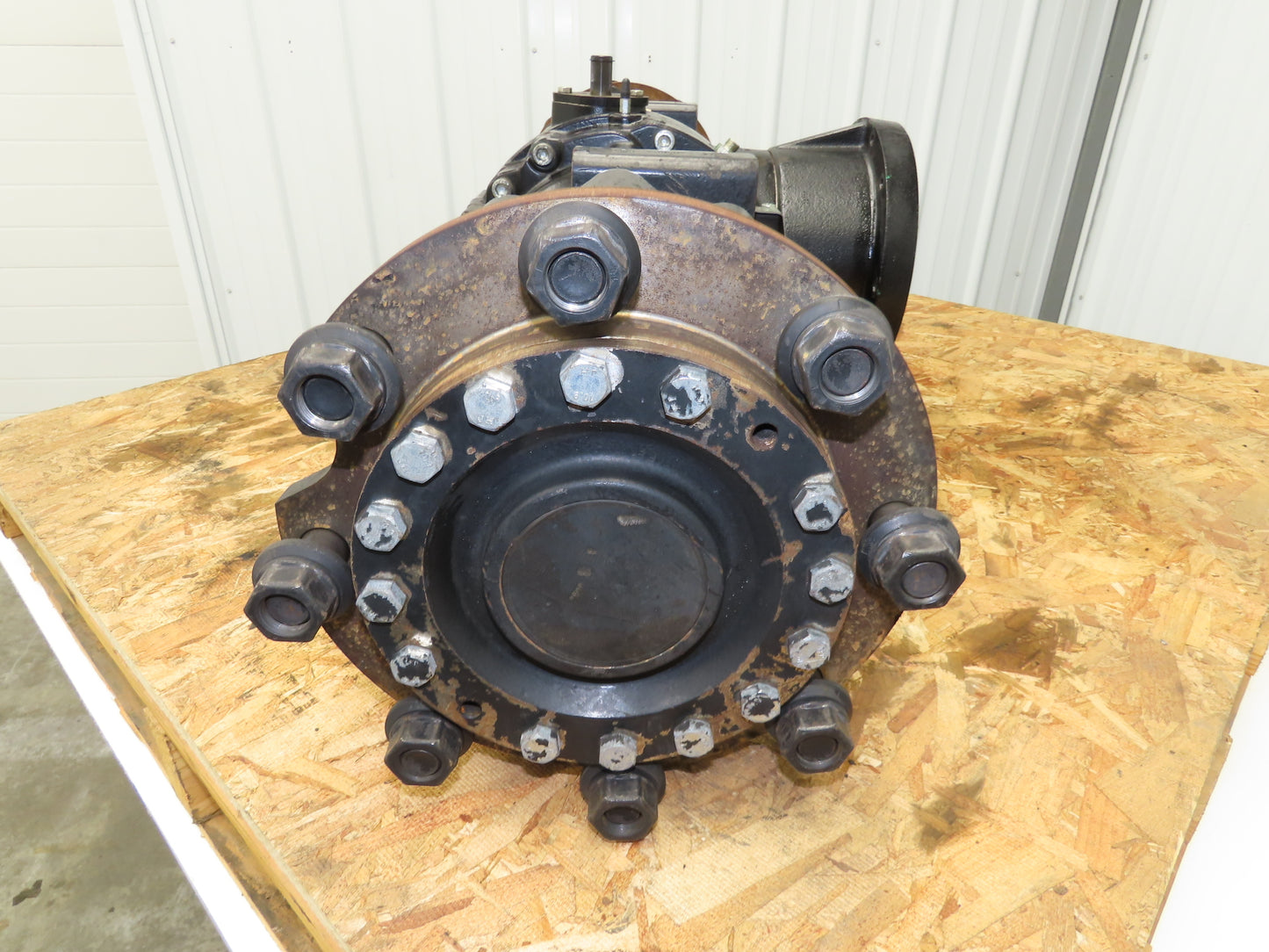 Hyster E80XN Forklift Front Dual Wheel Drive Axle Assembly 8-Lug