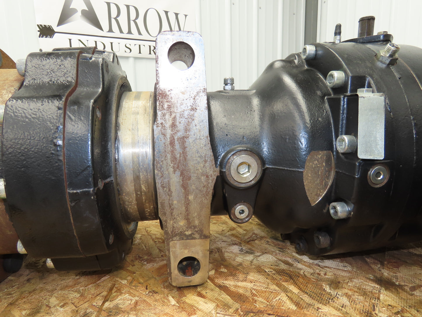 Hyster E80XN Forklift Front Dual Wheel Drive Axle Assembly 8-Lug