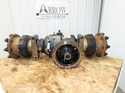 Hyster E80XN Forklift Front Dual Wheel Drive Axle Assembly 8-Lug