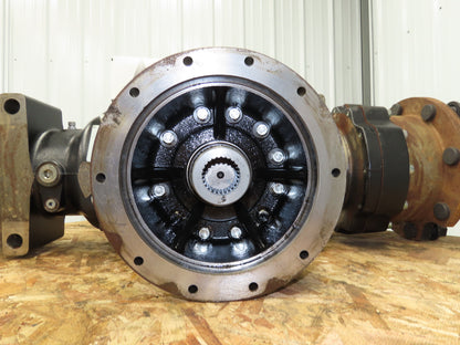 Hyster E80XN Forklift Front Dual Wheel Drive Axle Assembly 8-Lug