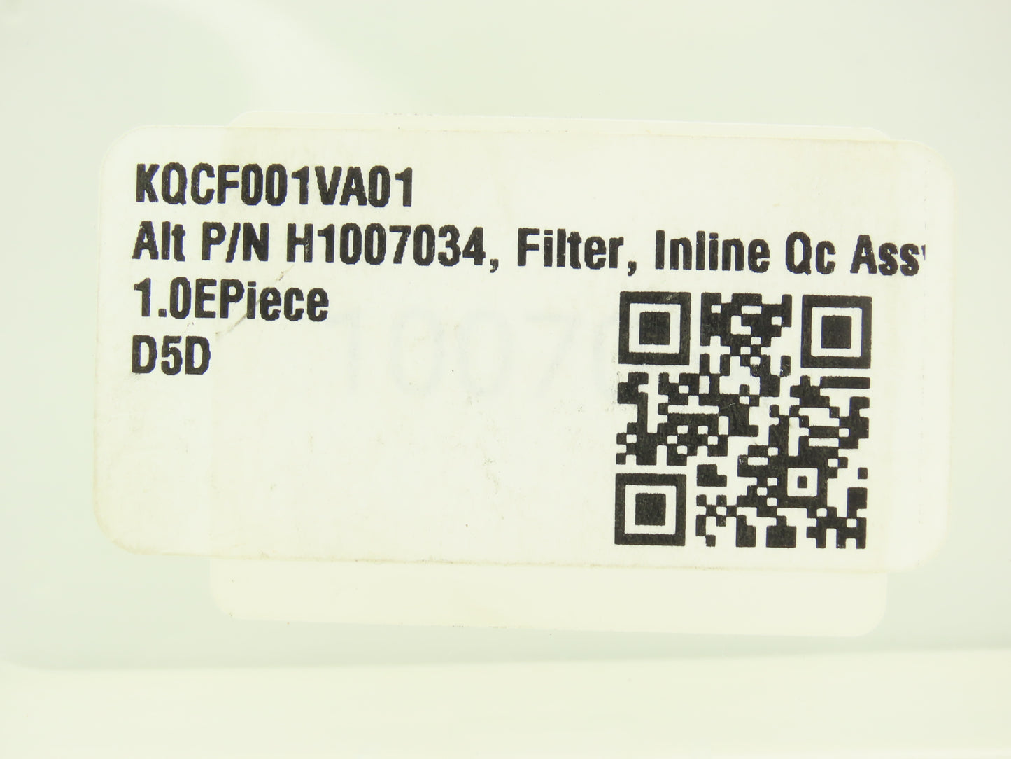Keystone Nordson KQCF001VA01 Hot Melt Glue Inline Filter Stainless 100 Mesh
