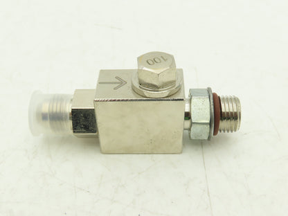 Keystone Nordson KQCF001VA01 Hot Melt Glue Inline Filter Stainless 100 Mesh
