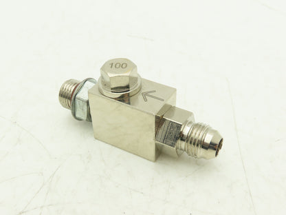 Keystone Nordson KQCF001VA01 Hot Melt Glue Inline Filter Stainless 100 Mesh