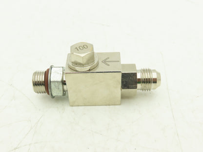 Keystone Nordson KQCF001VA01 Hot Melt Glue Inline Filter Stainless 100 Mesh