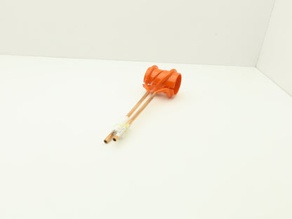Thermatool TT3-2.00 Induction Heating Coil Band 2"ID x 4" Double Turn 3/8" Tube