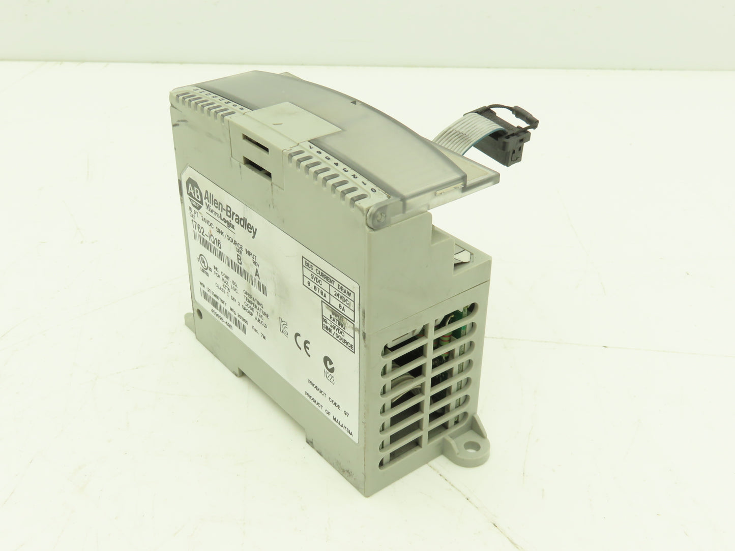 Allen Bradley 1762-IQ16 MicroLogix Sink/Source Input 16 Pt Lot of 2