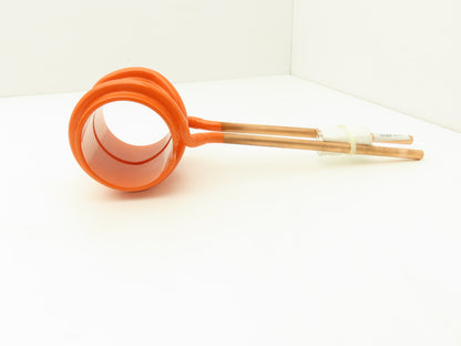 Thermatool TT3SE-2.75 Induction Heating Coil Band 2-3/4"ID x 4" Double Turn