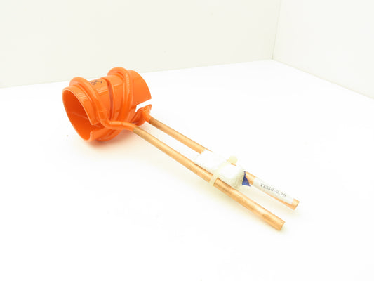 Thermatool TT3SE-2.75 Induction Heating Coil Band 2-3/4"ID x 4" Double Turn