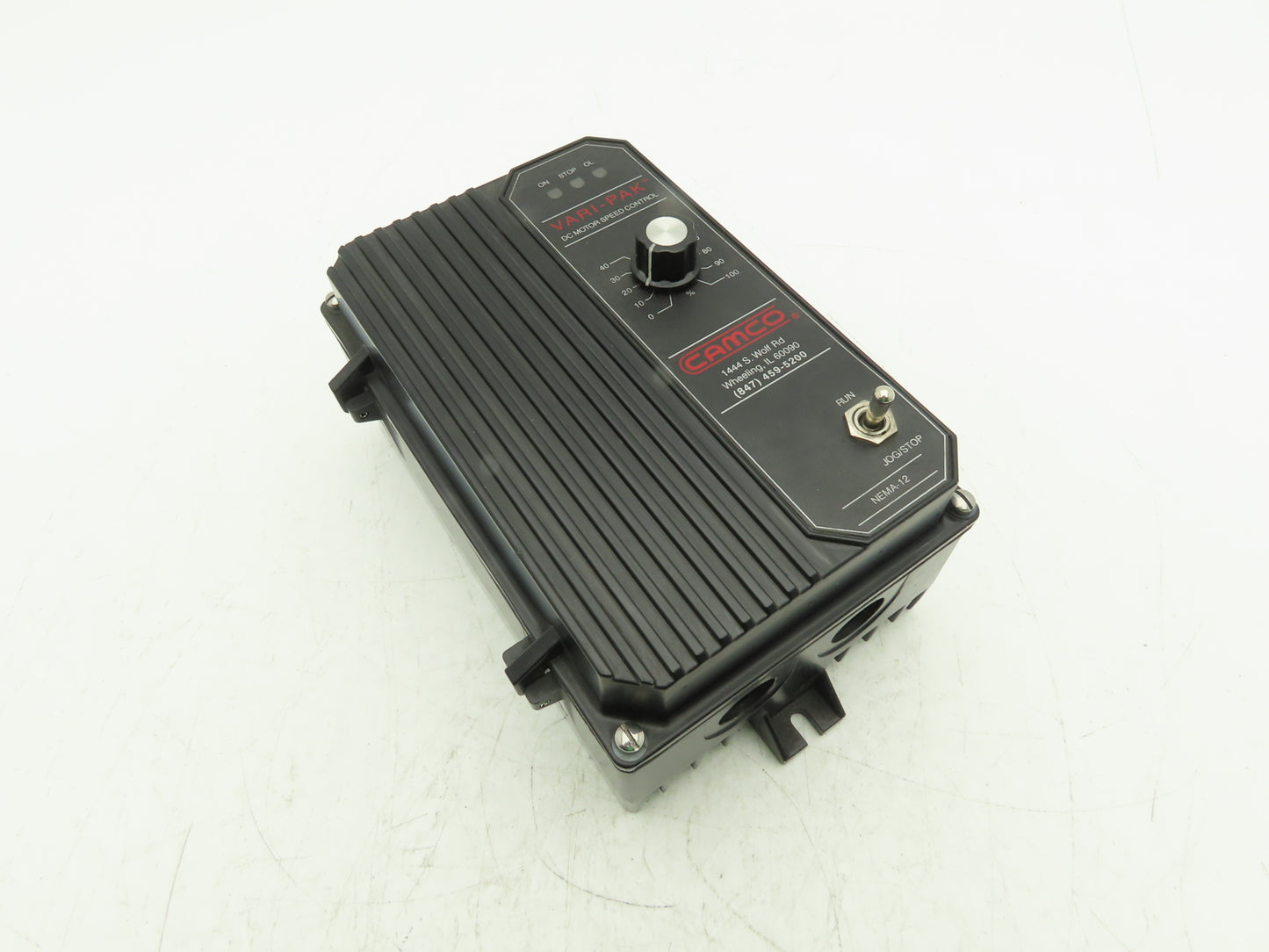 Camco 92A61633010000 Vari-Pak DC Motor Speed Control 0-90VDC 1HP 115V Input