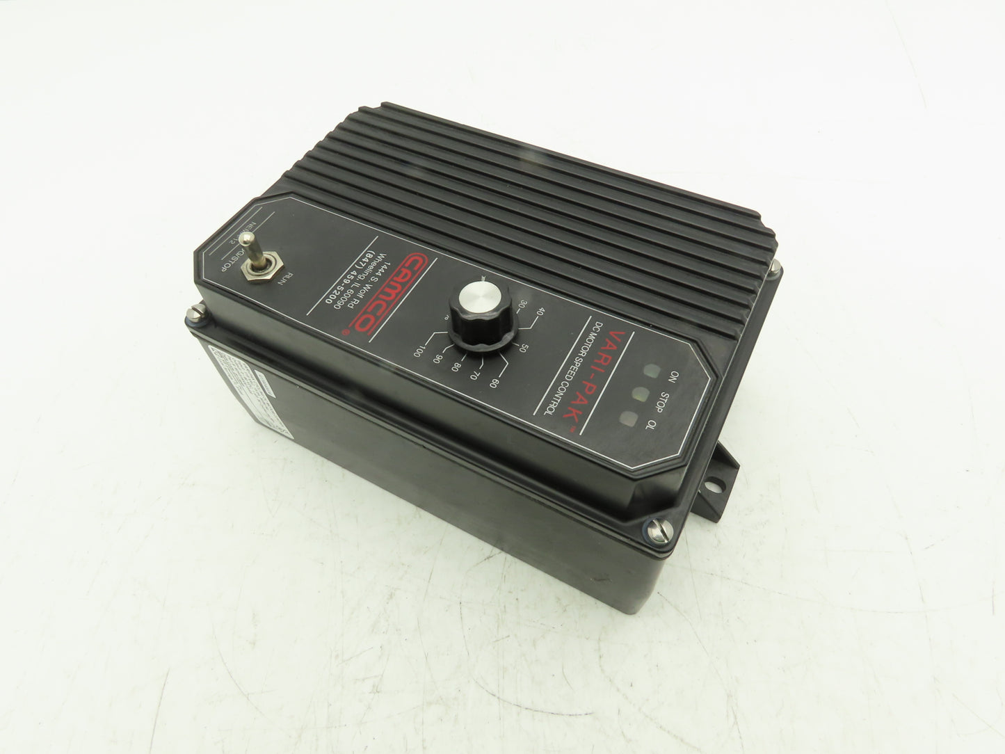 Camco 92A61633010000 Vari-Pak DC Motor Speed Control 0-90VDC 1HP 115V Input