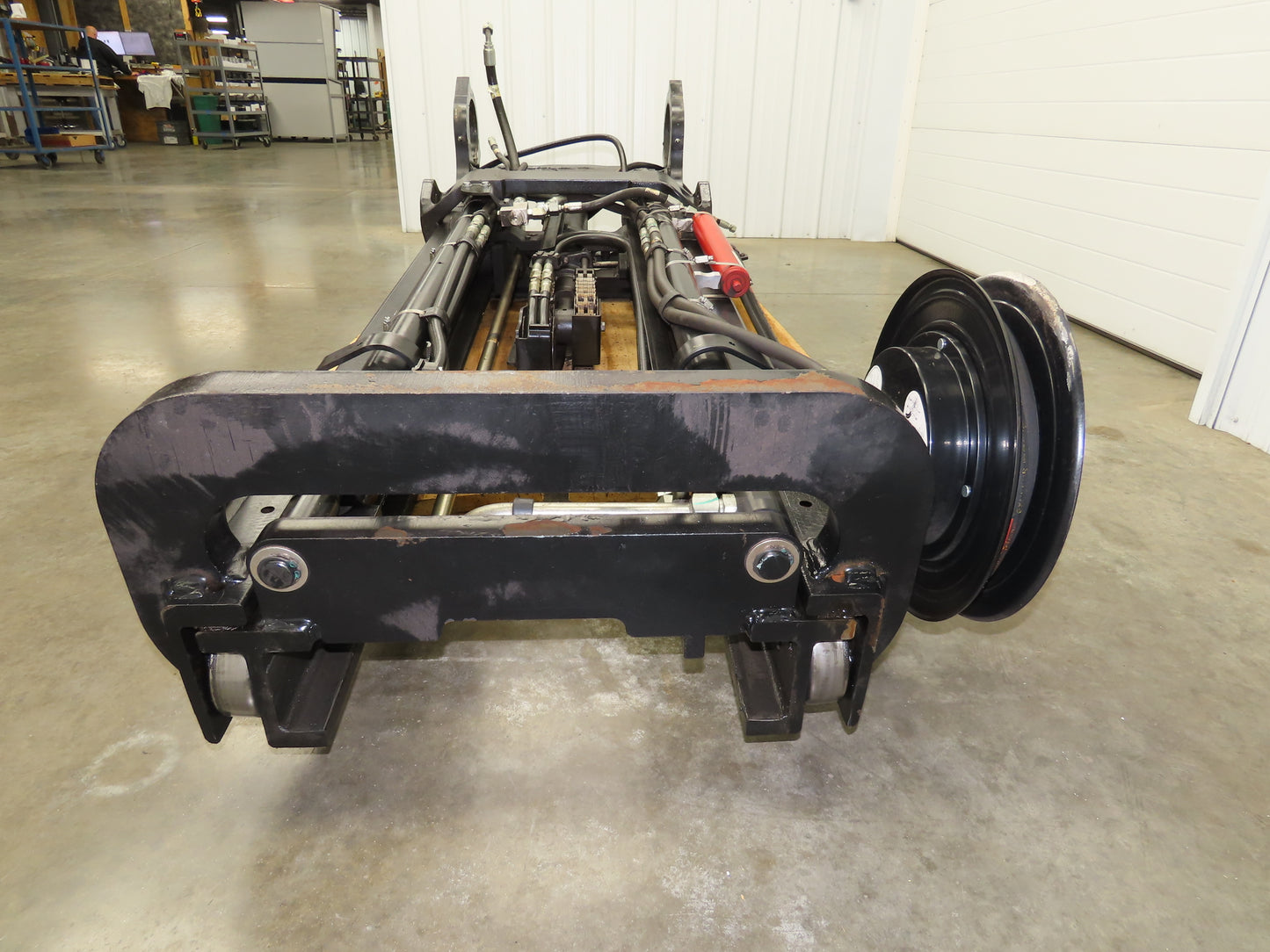 Hyster E80XN Forklift Mast Class IV 2 Stage 4 Lever 144.7" Lift 7000lb READ