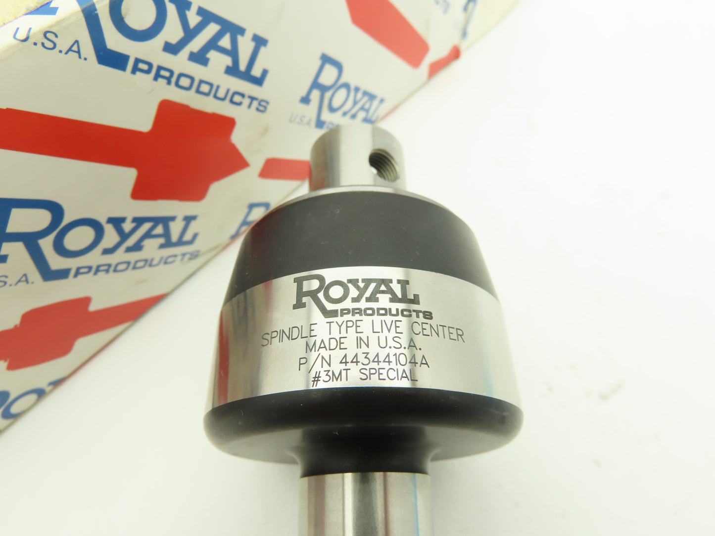 Royal Products 44344104A Lathe Spindle Heavy Duty Live Center #3MT Special