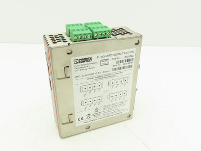 Phoenix Contact FL MGUARD RS2000 TX/TX VPN PLC Remote Router Module