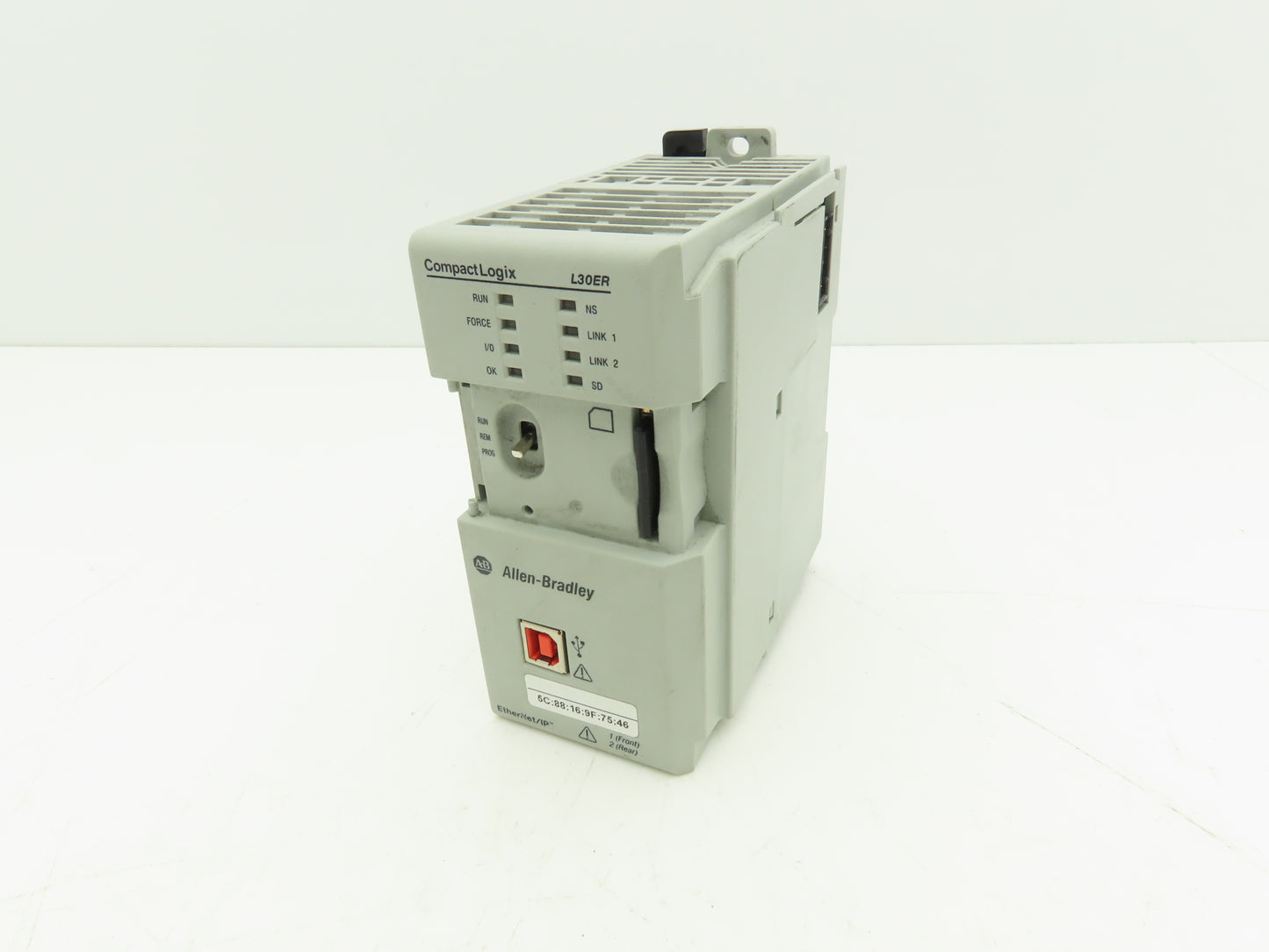 Allen Bradley 1769-L30ER CompactLogix 1MB Ethernet Controller Ser A FW 1.002