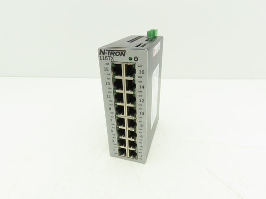 N-Tron 116TX Industrial Ethernet Switch 16 Port 10-30V 300mA