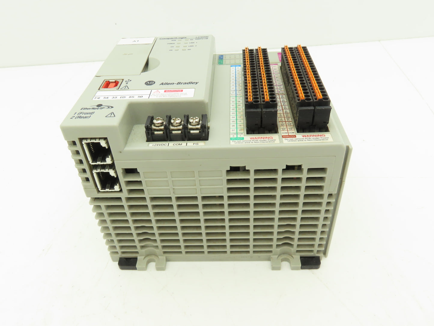 Allen Bradley 1769-L27ERM-QBFC1B CompactLogix 1MB L2 Ethernet Controller Ser A