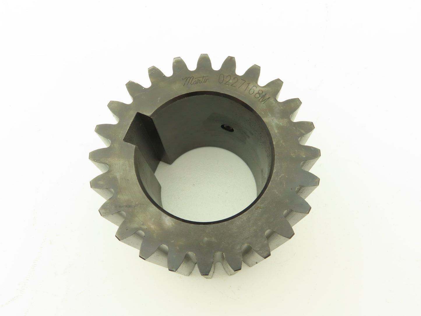 Martin 0227168M Spur Gear 2-1/2" ID x 4-1/4" OD x 3-1/8" Width 5/8" Key 24 Tooth