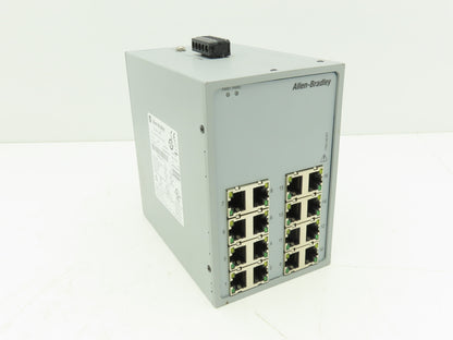Allen Bradley 1783-US16T Stratix 2000 Unmanaged Ethernet Switch 16-Port Ser A