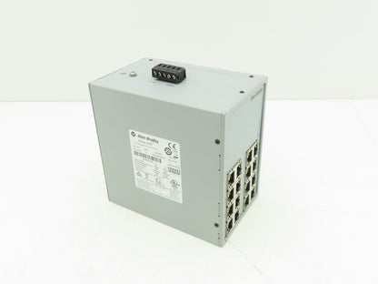 Allen Bradley 1783-US16T Stratix 2000 Unmanaged Ethernet Switch 16-Port Ser A