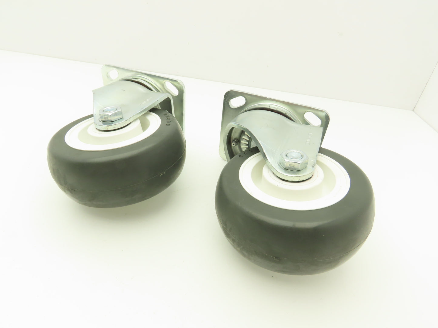 Payson 200/5 Swivel Caster W/5" Poly Wheel Greaseable Bearings Lot of 2