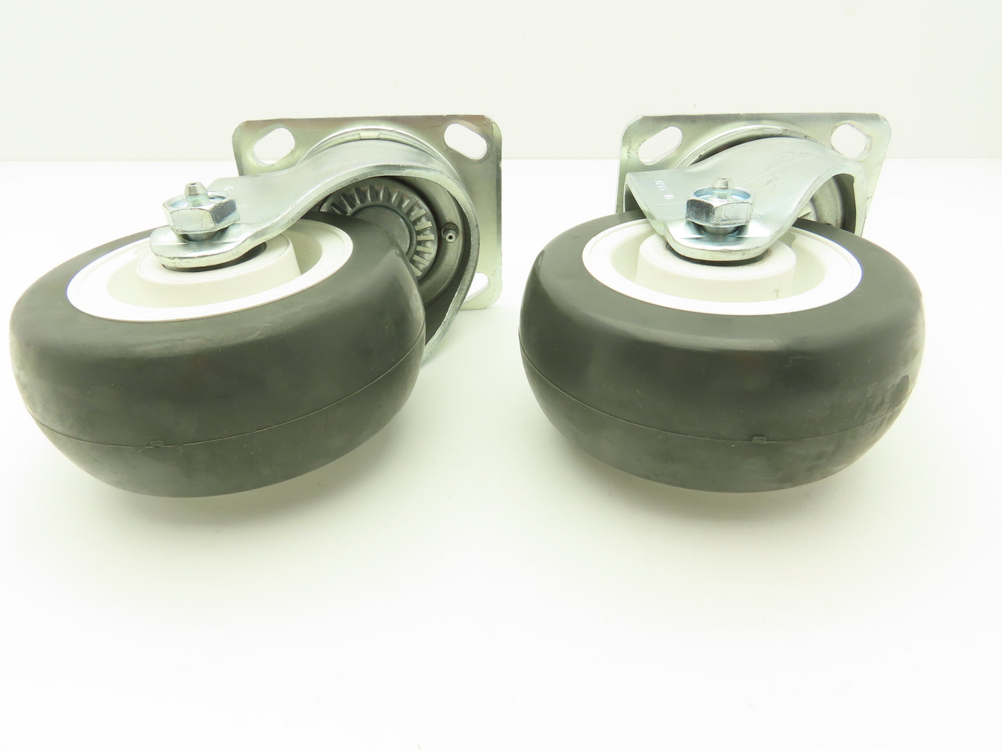 Payson 200/5 Swivel Caster W/5" Poly Wheel Greaseable Bearings Lot of 2